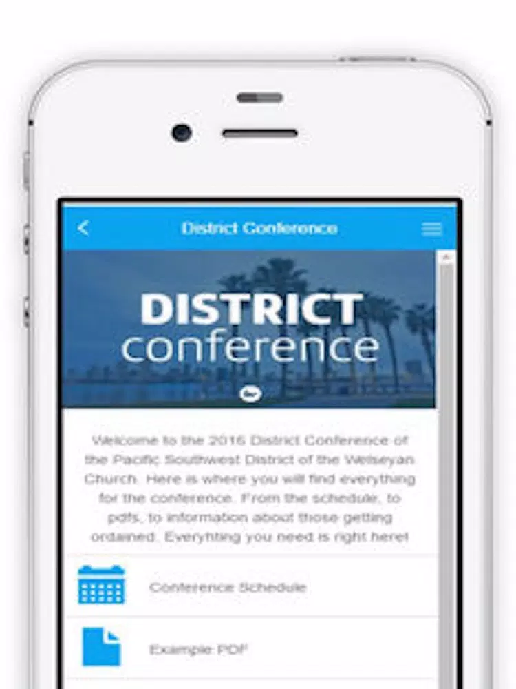 Tangkapan skrin PSW District iPad 
