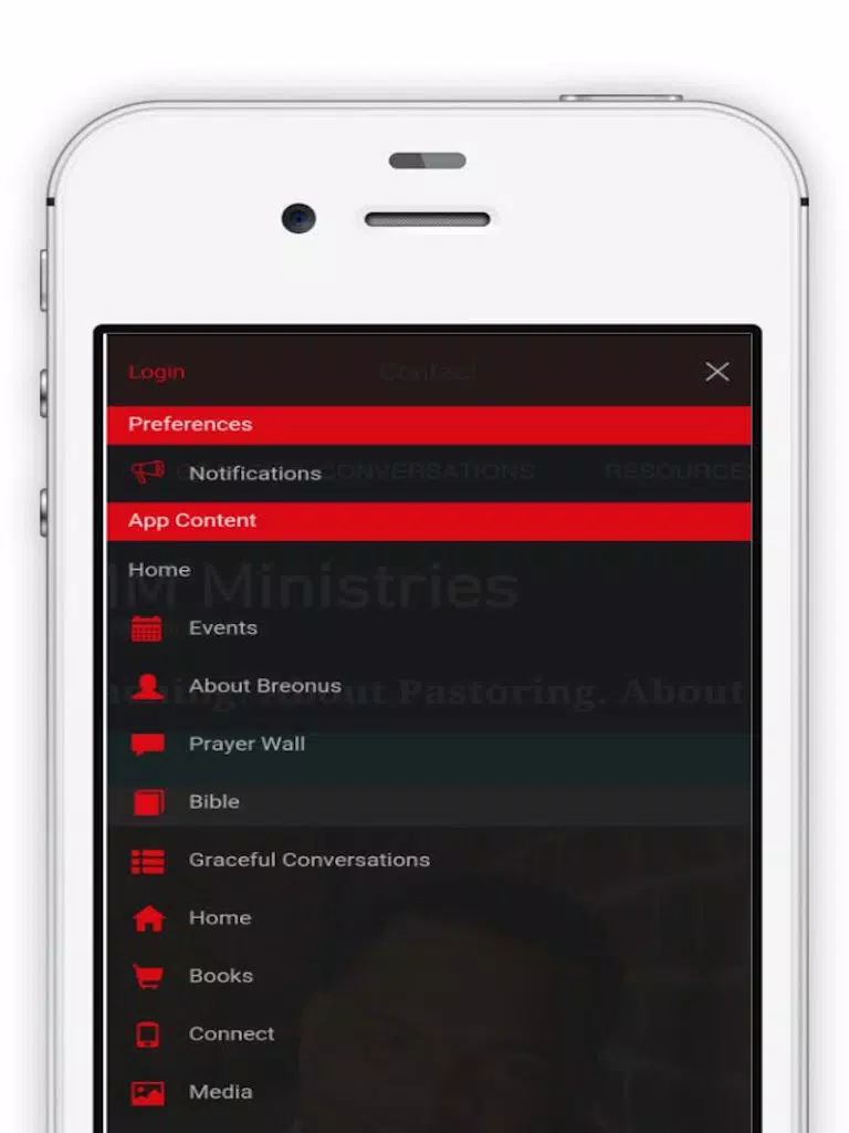 Breonus Mitchell Ministries iPad 应用截图