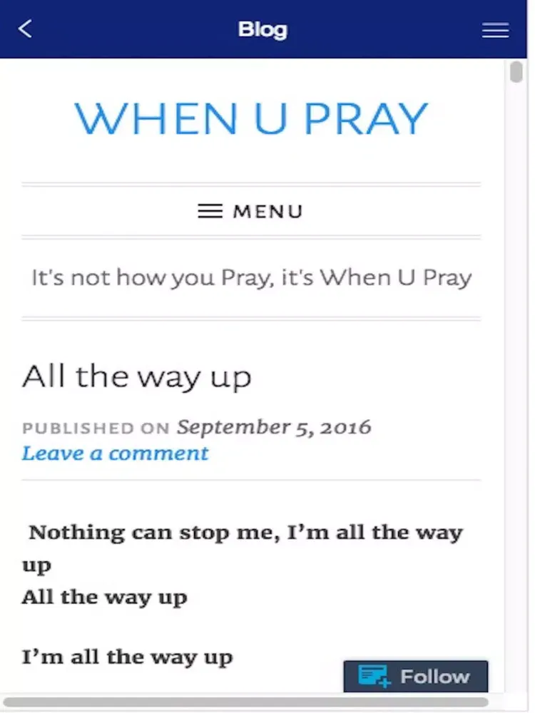 صور When U Pray iPad 