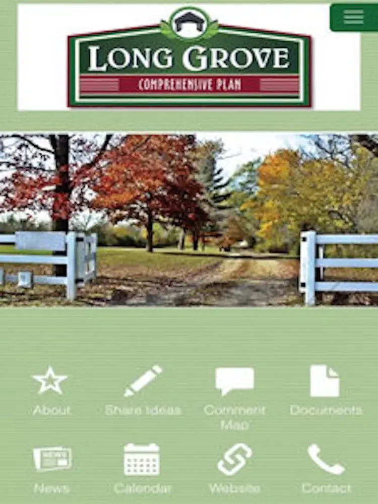تصاویر Long Grove Comprehensive Plan Update iPad 