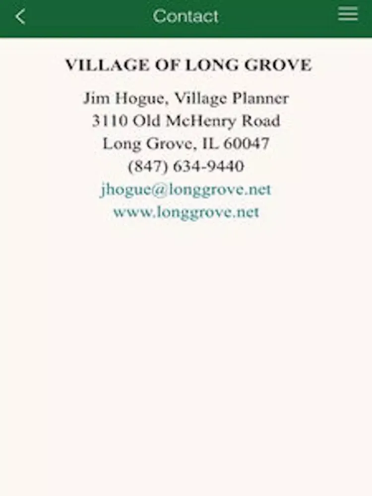 تصاویر Long Grove Comprehensive Plan Update iPad 