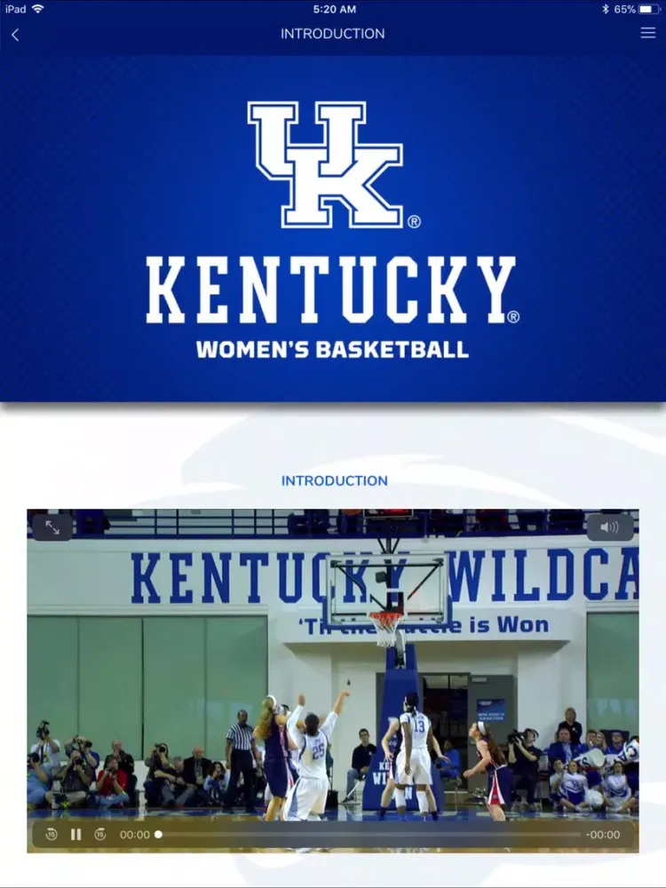 Kentucky WBB Official app iPad 应用截图