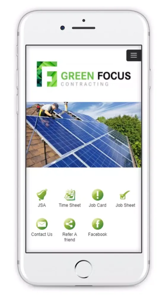 Zrzuty ekranu Green Focus Contracting