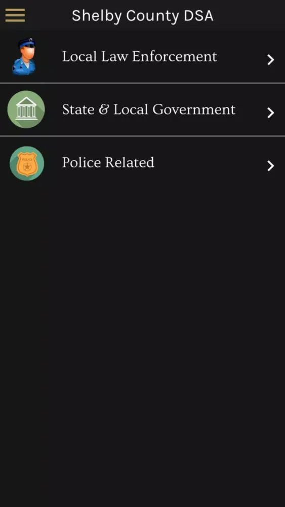 DSA of Shelby County, Tennessee Screenshots