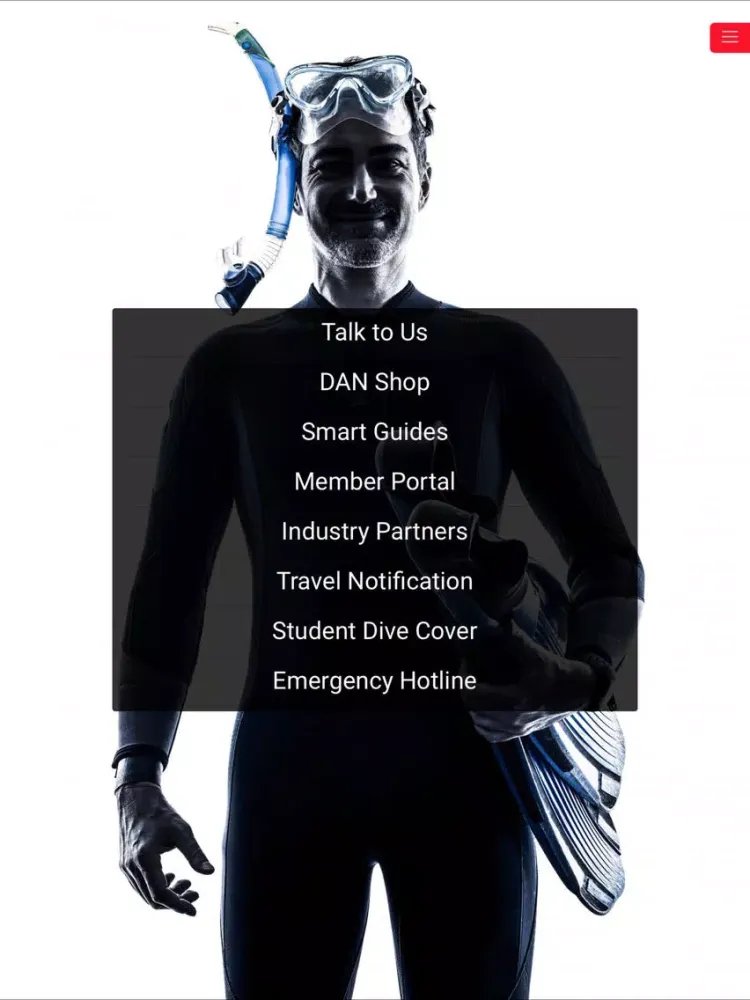 DAN - Diving Safety Essentials iPad 應用截圖