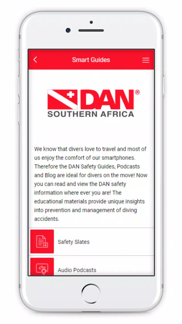 DAN - Diving Safety Essentials スクリーンショット