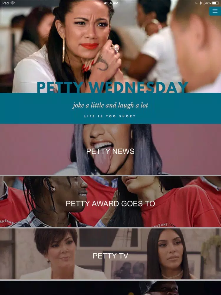 Petty Wednesday iPad 應用截圖