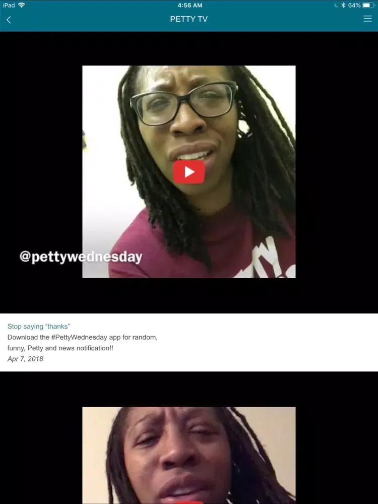 Petty Wednesday iPad  스크린샷