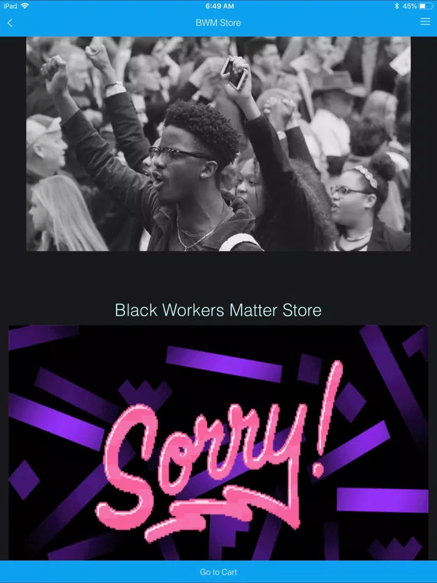 Black Workers Matter iPad  Screenshots