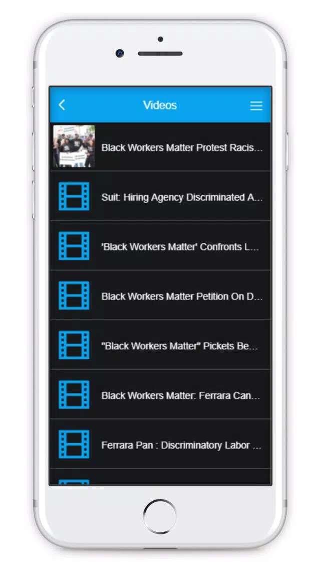 Black Workers Matter Screenshots