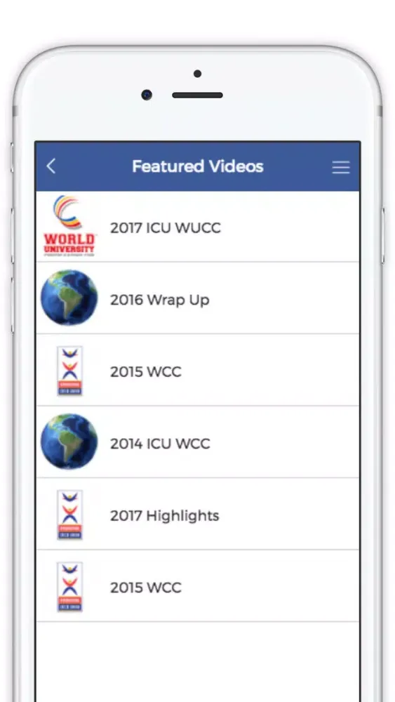 Screenshot di ICU WCC