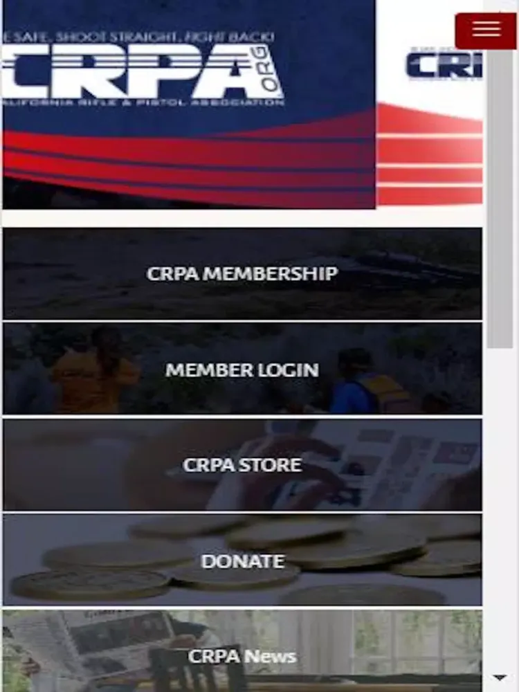 CRPA - California Rifle & Pistol Association iPad  سکرین شاٹس