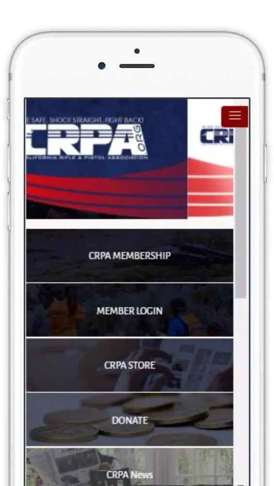 CRPA - California Rifle & Pistol Association سکرین شاٹس
