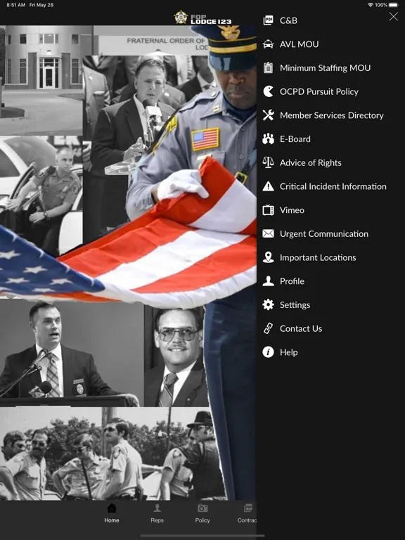 تصاویر Oklahoma City FOP Lodge 123 iPad 