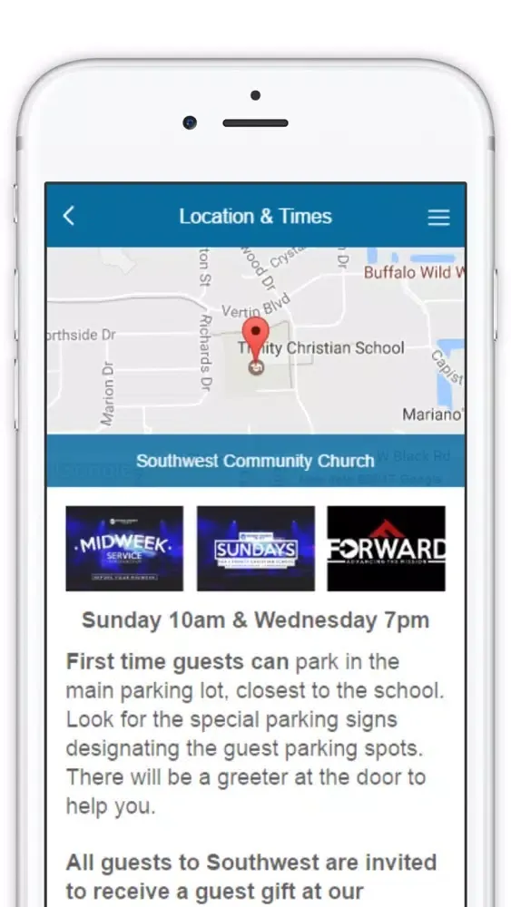 Southwest Community Church Ekran Görüntüleri