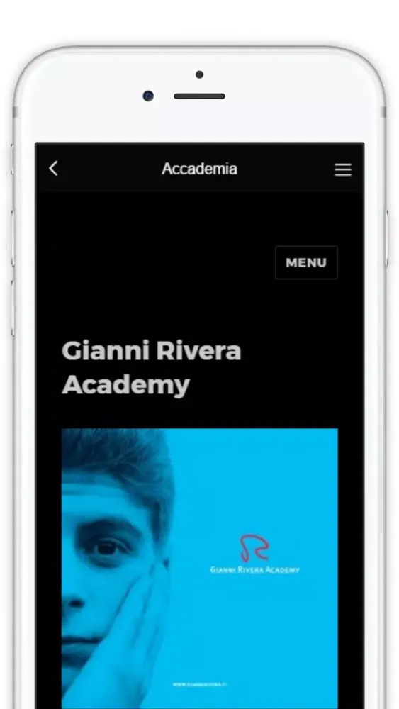 Tangkapan layar Gianni Rivera Official APP