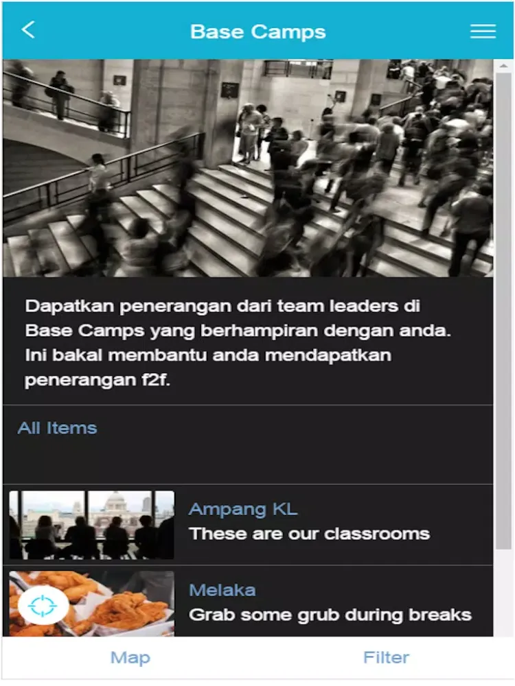 Скриншоты Beonpush Malaysia iPad 