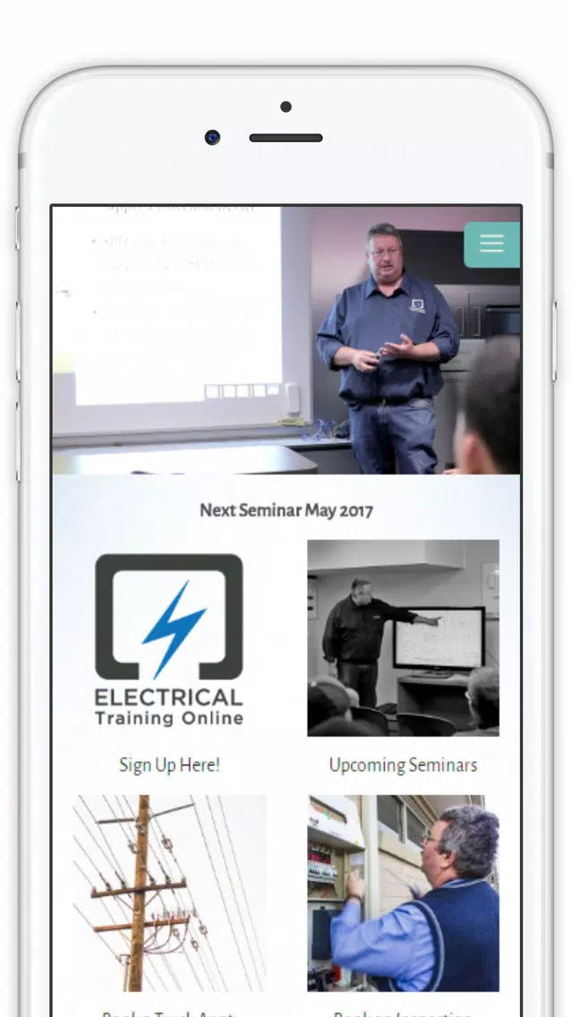 Capturas de tela do Electrical Inspector Alan Williams