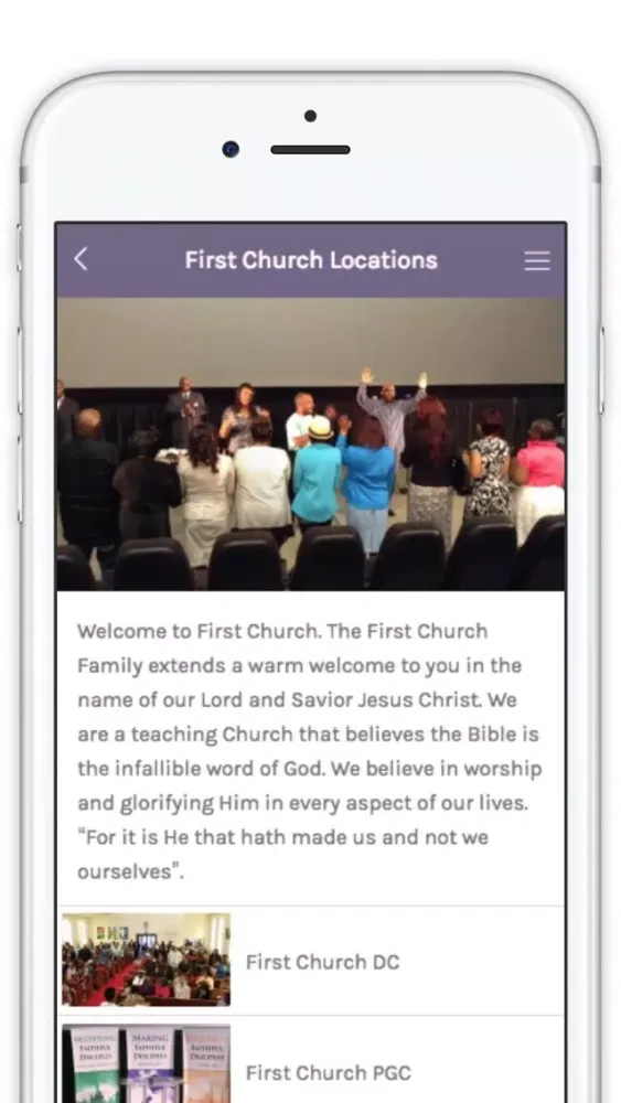First Church of Christ (Holiness) U.S.A. স্ক্রিনশট