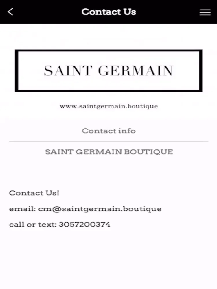 صور Saint Germain Boutique iPad 