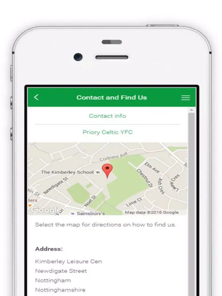 Priory Celtic YFC iPad  Screenshots