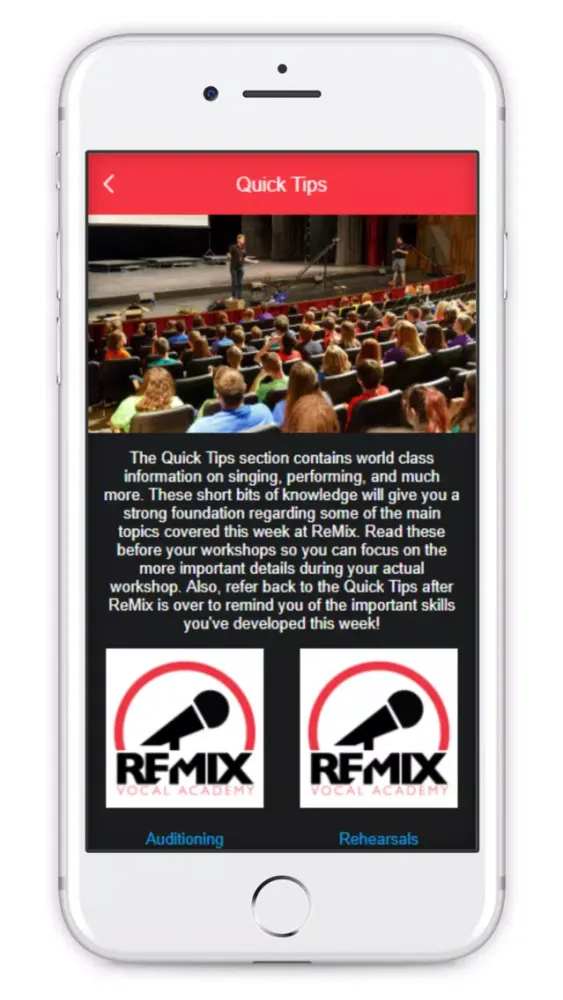 ReMix Vocal Academy স্ক্রিনশট
