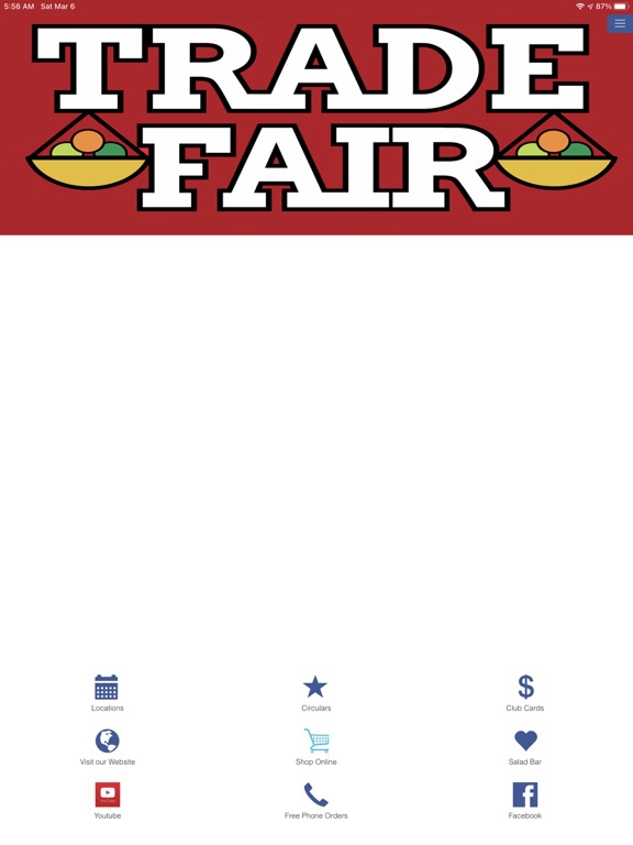 Capturas de pantalla de Trade Fair Supermarkets iPad 