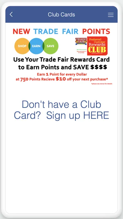Trade Fair Supermarkets应用截图