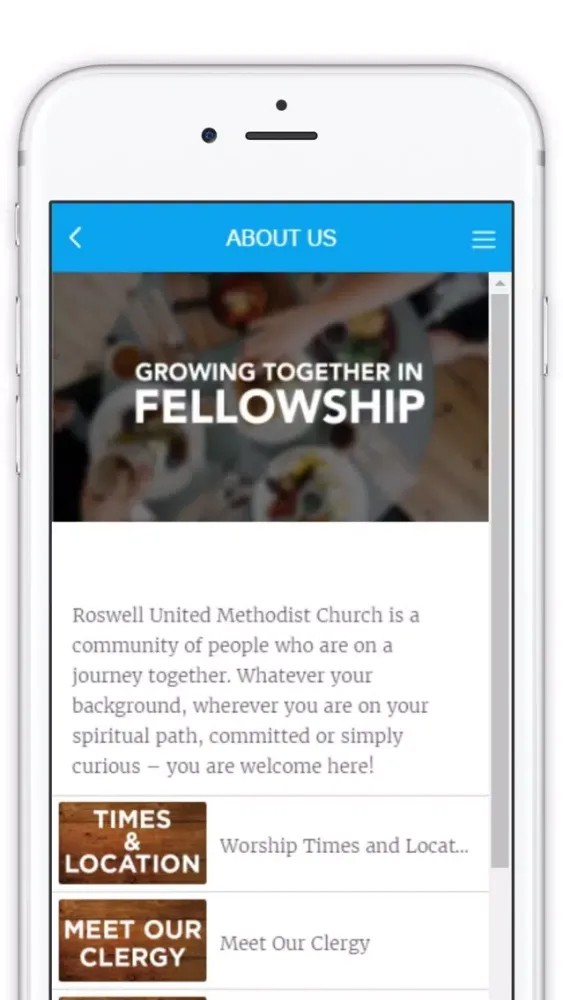 Ảnh chụp màn hình của Roswell UMC