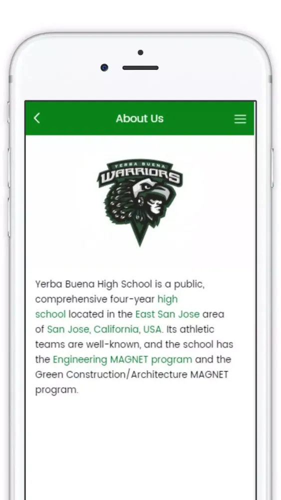 Yerba Buena high School应用截图