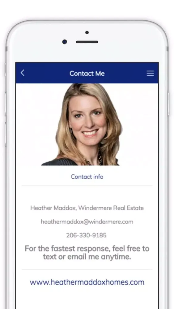 Capturas de pantalla de Heather Maddox Homes