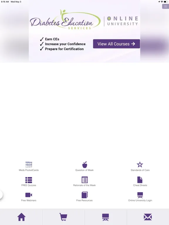 CDCES (CDE) Coach iPad  스크린샷