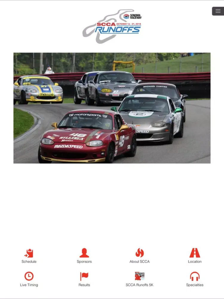 SCCA Road Racing iPad  Ekran Görüntüleri