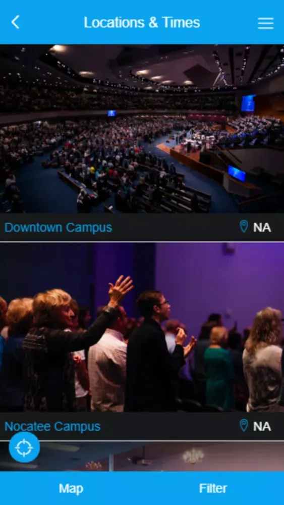 Capturas de tela do FBC JAX