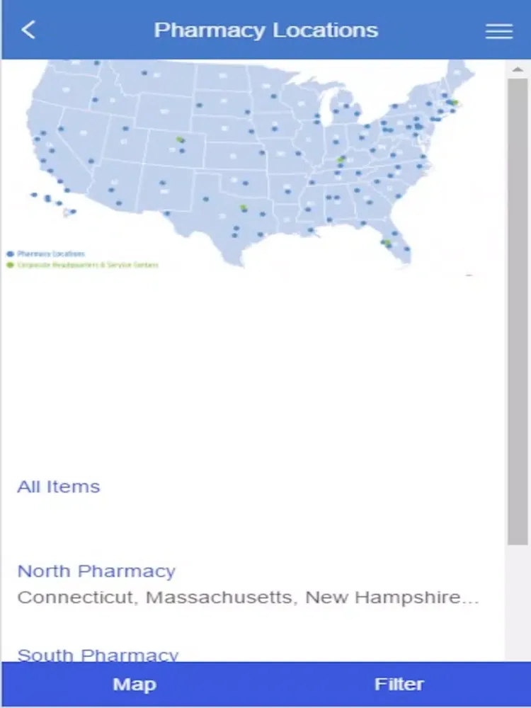 ภาพหน้าจอของ Pharmerica News Capsule iPad 