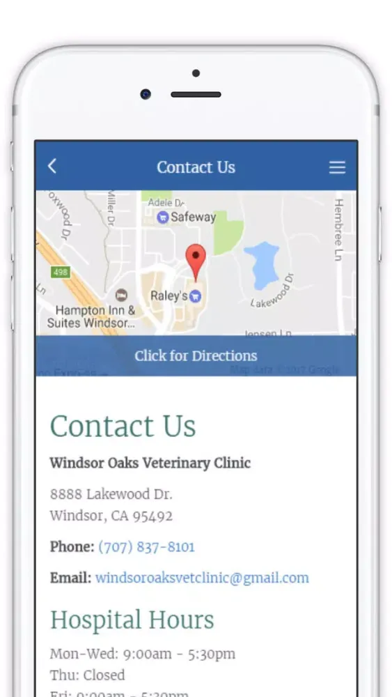 Windsor Oaks Veterinary Clinic স্ক্রিনশট