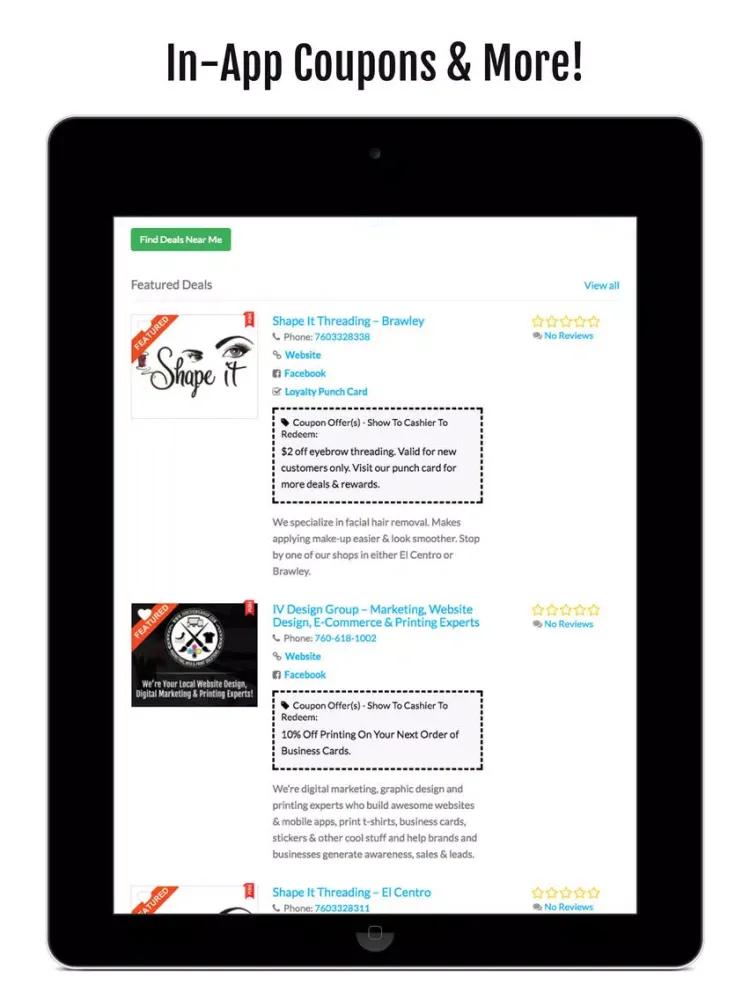 تصاویر Shop Imperial Valley iPad 