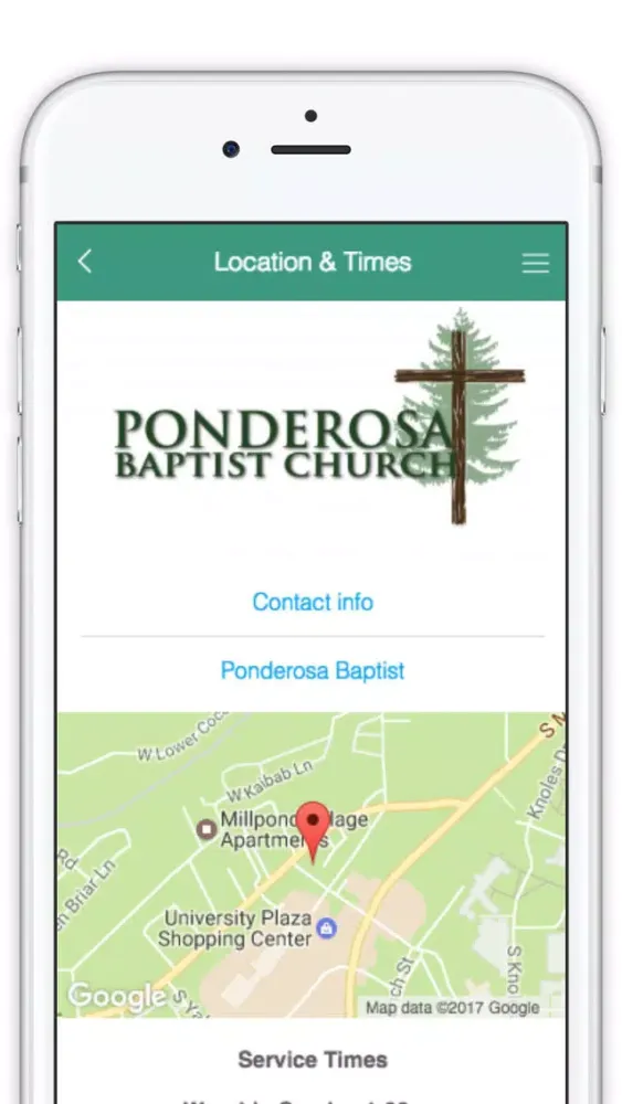 Ponderosa Baptist Church Screenshots