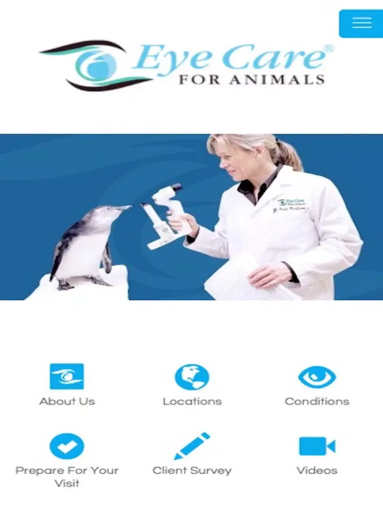 تصاویر ECFA - Eye Care for Animals iPad 