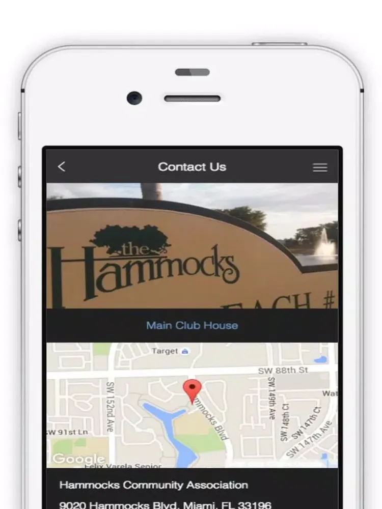 Capturas de pantalla de Hammocks Community Assoc. iPad 