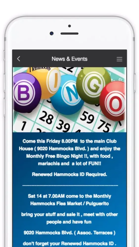 Capturas de pantalla de Hammocks Community Assoc.