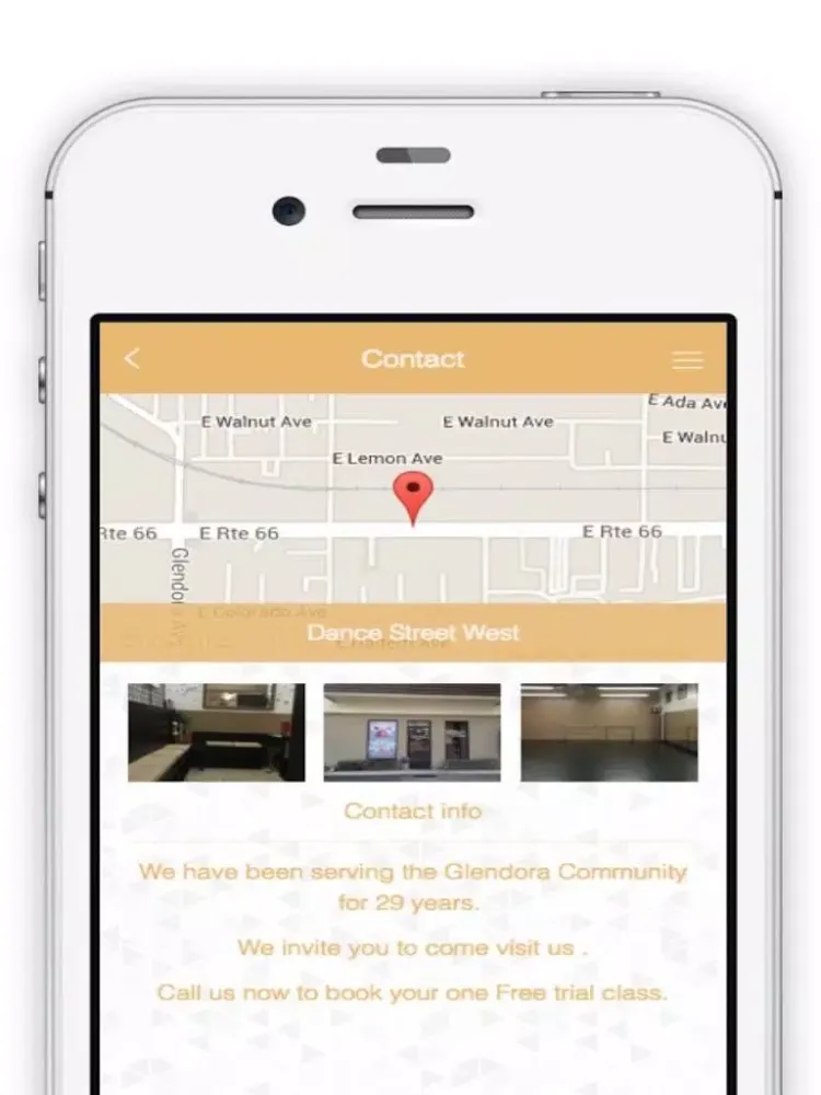 Tangkapan layar Dance Street West iPad