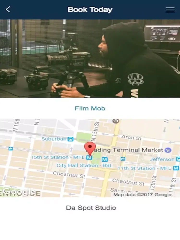 Tangkapan skrin Film Mob LLC iPad 