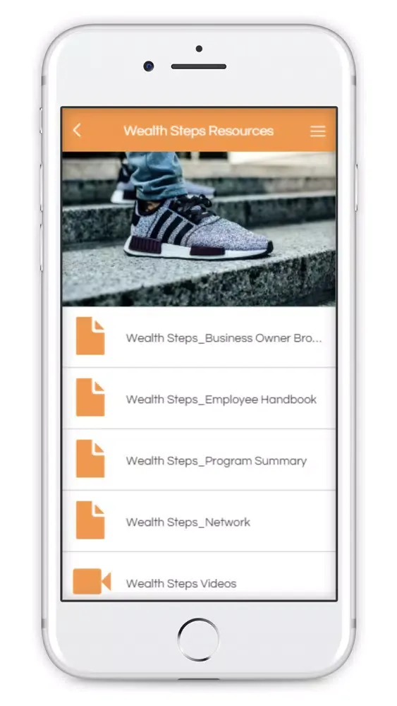 Tangkapan layar Blueprint Advisor App