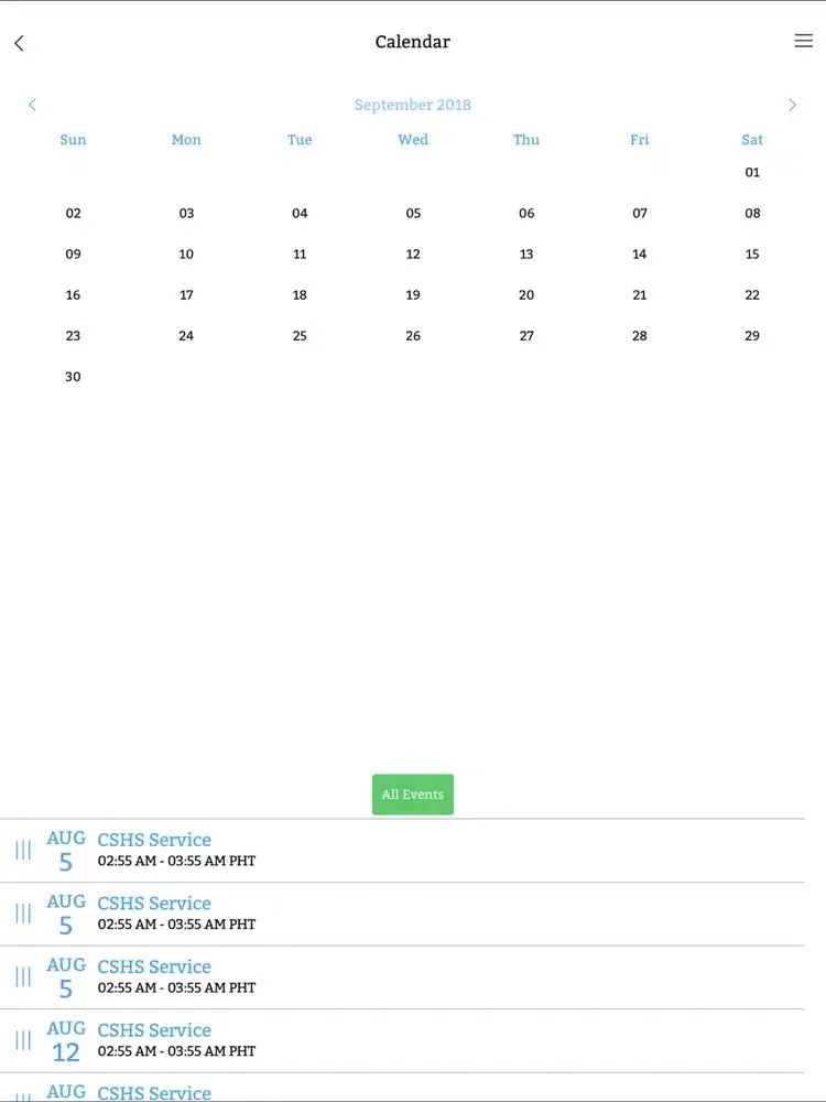 Cornerstone High School iPad  স্ক্রিনশট