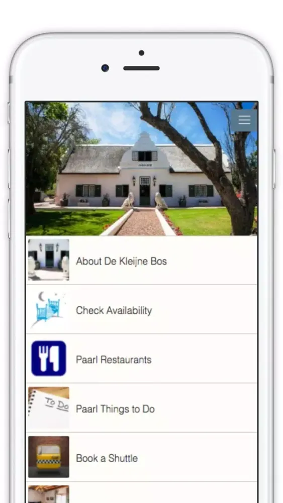 Captures d'écran de De Kleijne Bos Mobile App