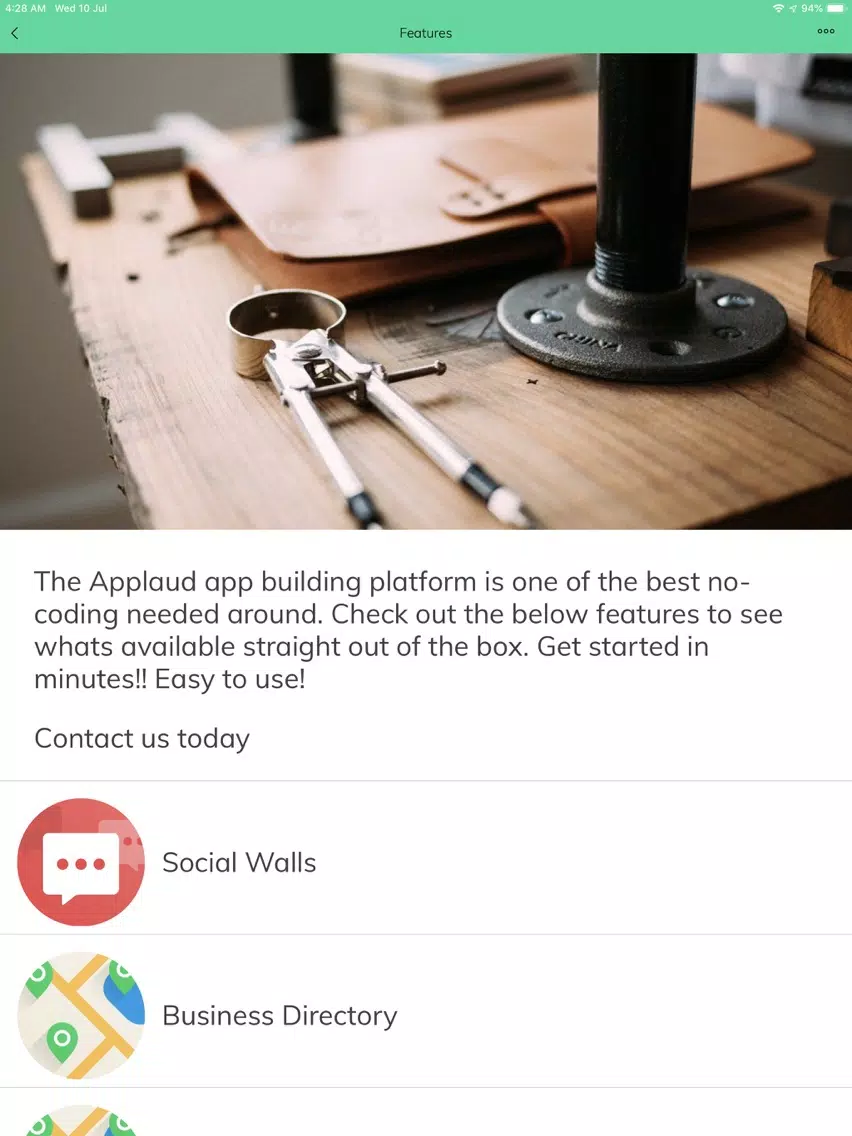Applud App Builder iPad 應用截圖