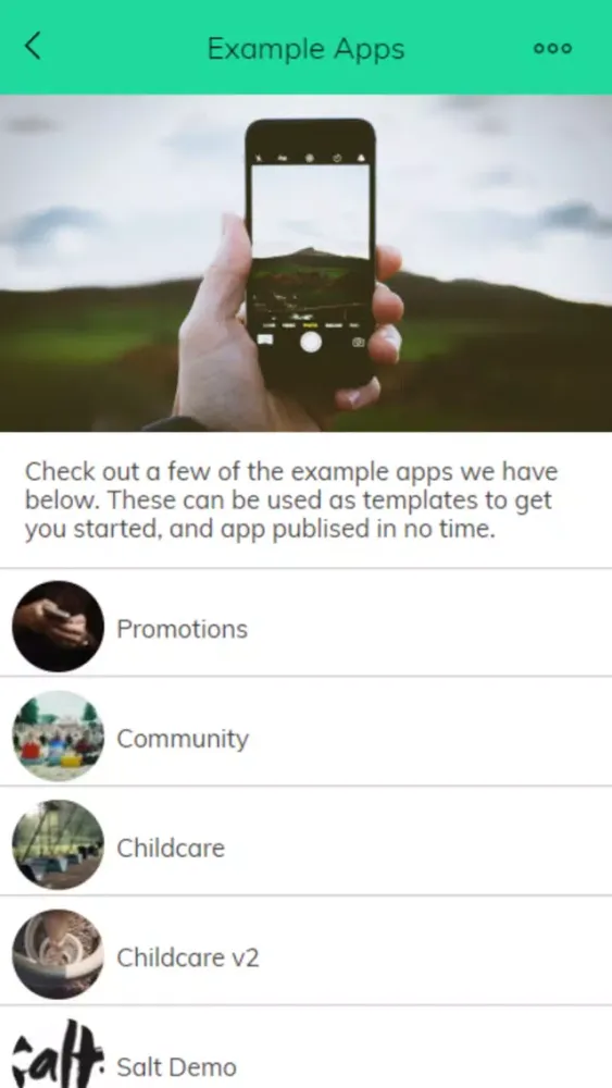 Applud App Builder 스크린샷