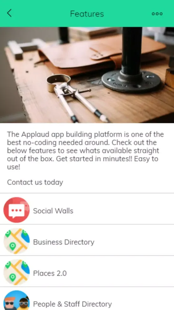 Applud App Builder 스크린샷