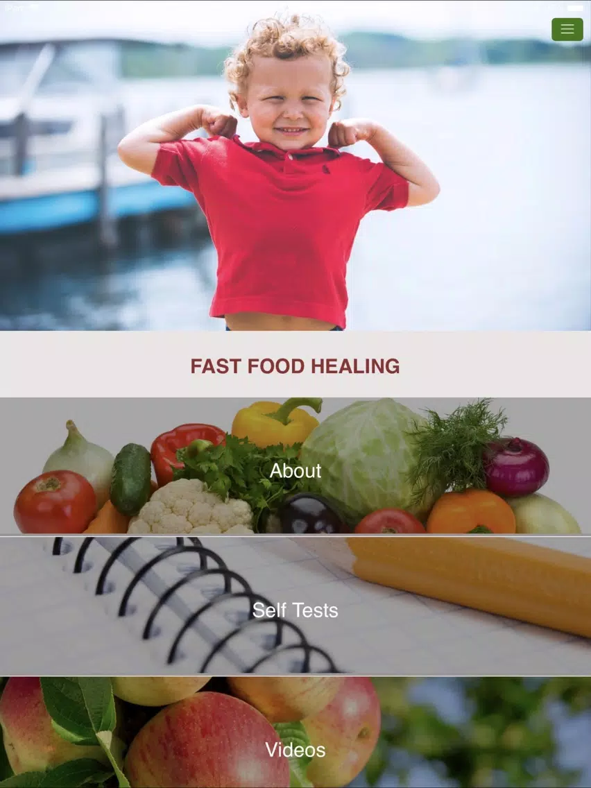 Fast Food Healing iPad  Screenshots